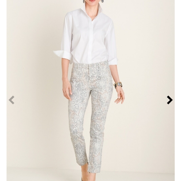 Chico's Python Jeans - Picture 2 of 9